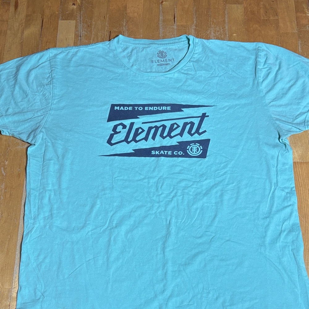 Element Men's Teal Graphic Tee
